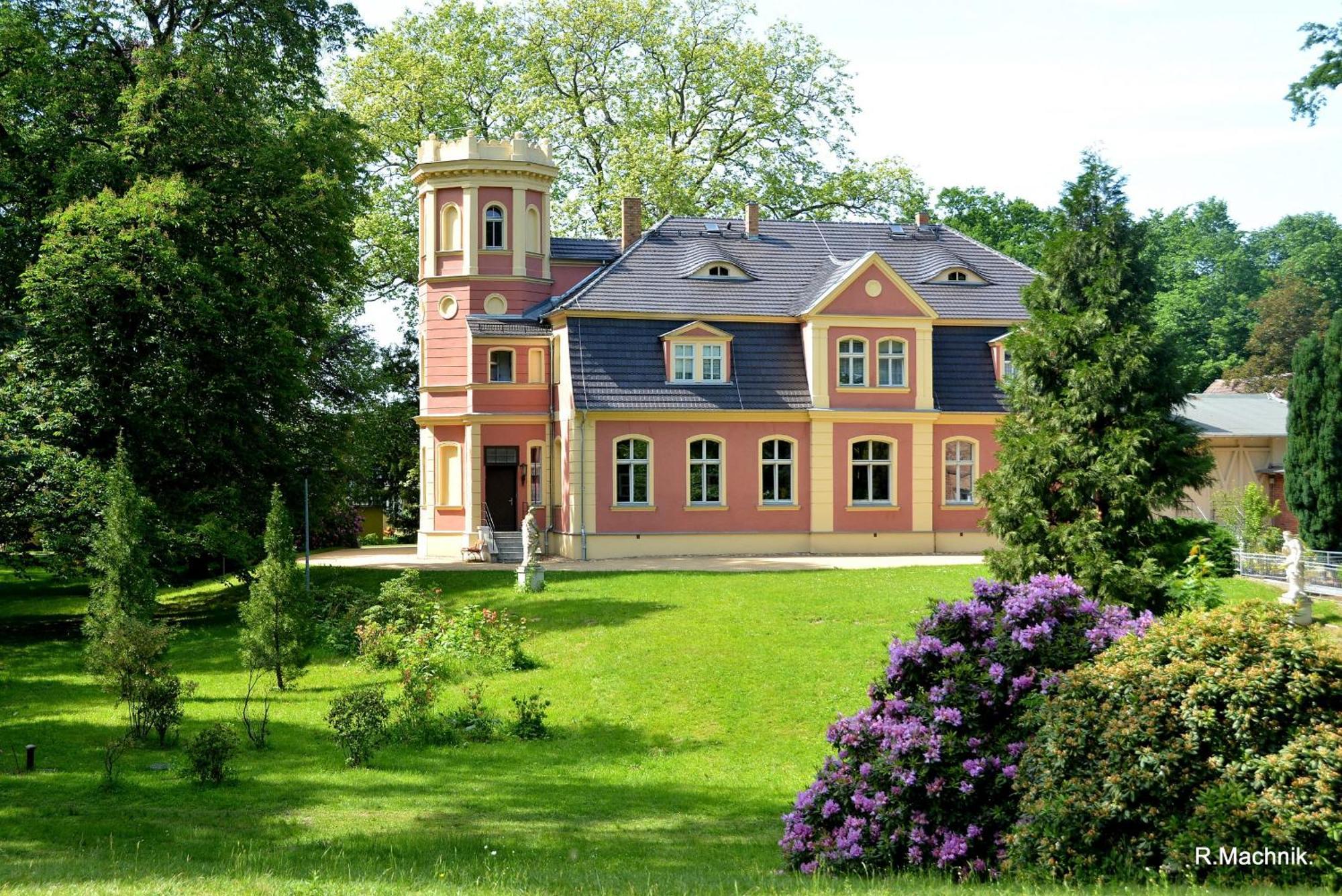 Ferienwohnung Im Gutshof Direkt Gegenueber Dem Schloss, Rhododendronpark Mit Terrasse Und Wlan Kromlau Eksteriør bilde