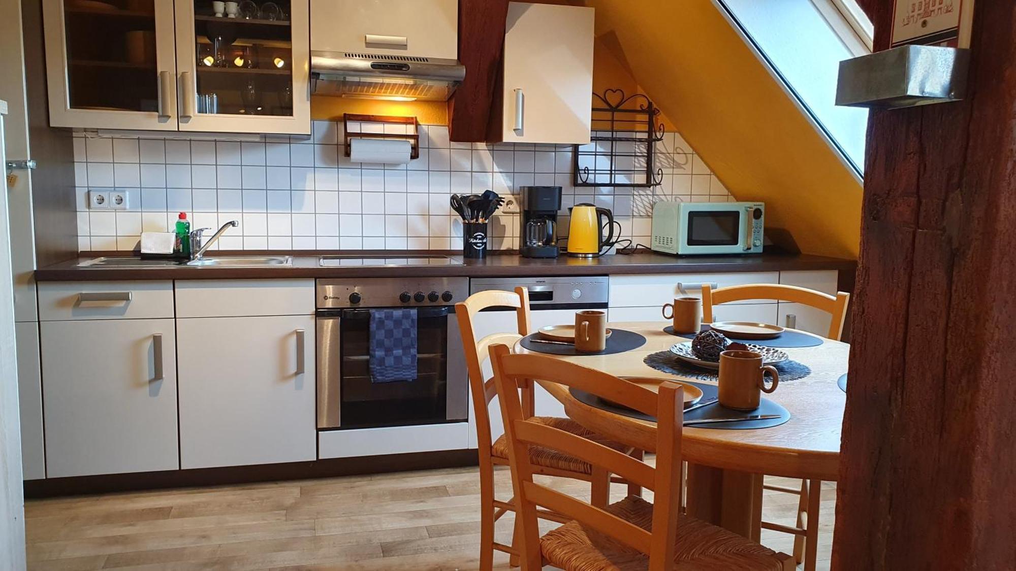 Ferienwohnung Im Gutshof Direkt Gegenueber Dem Schloss, Rhododendronpark Mit Terrasse Und Wlan Kromlau Eksteriør bilde